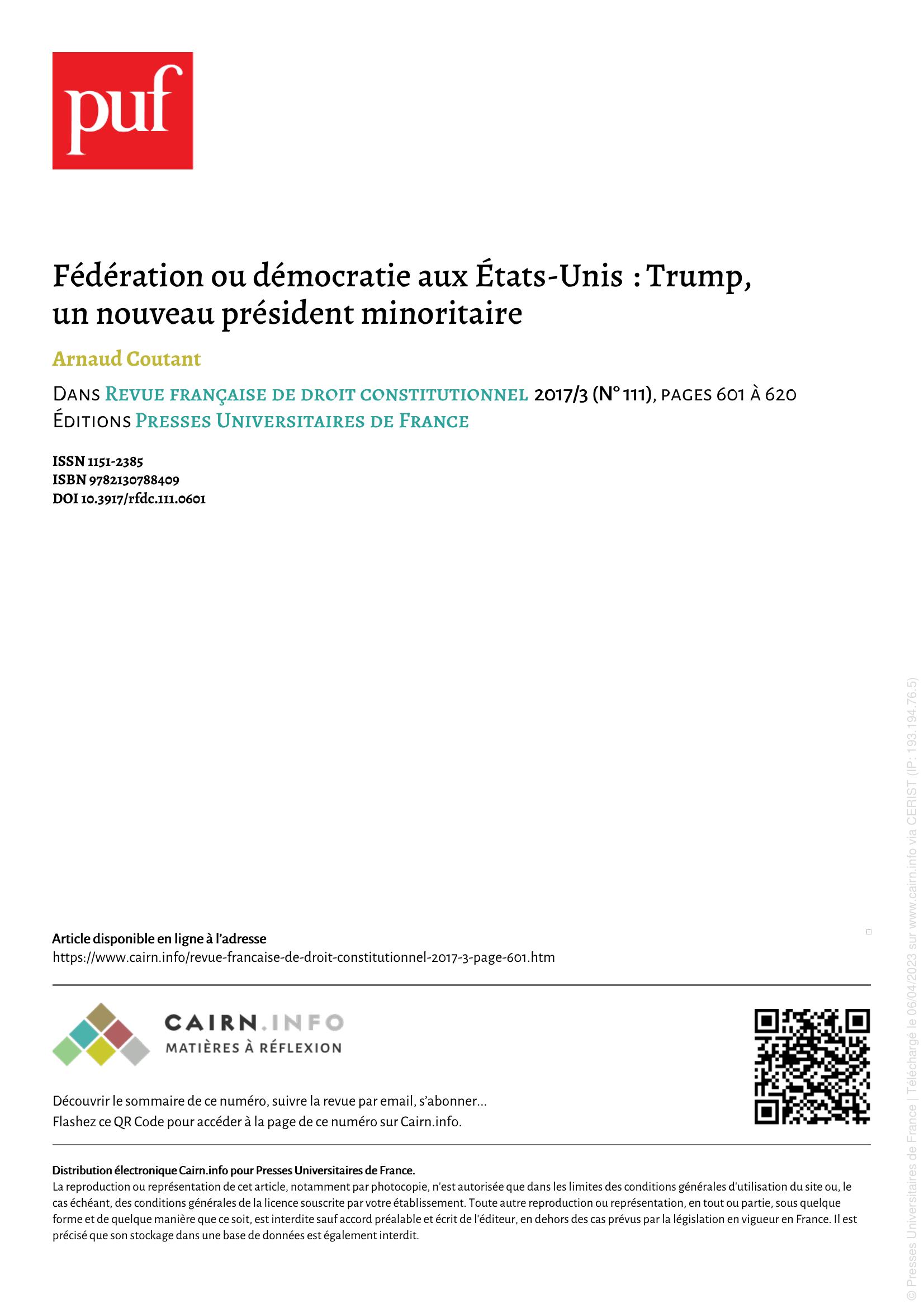 Page de Garde