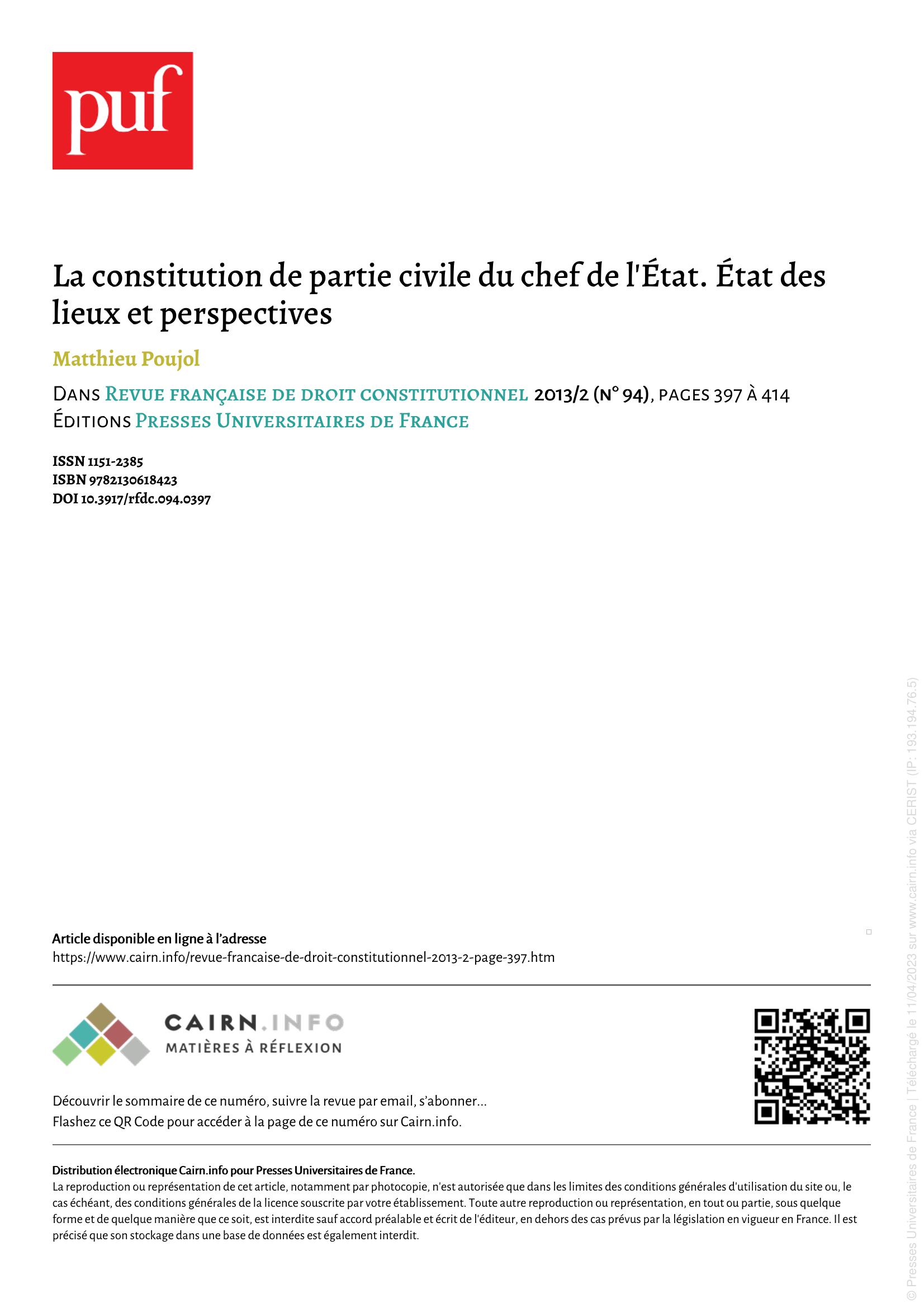 Page de Garde