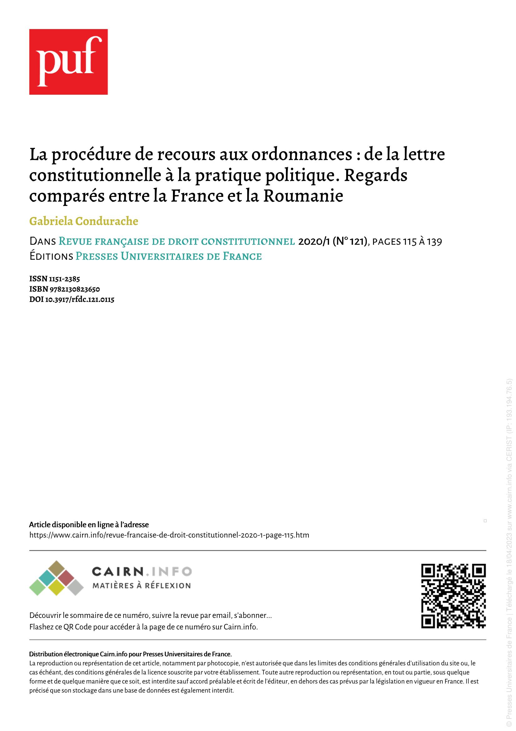 Page de Garde
