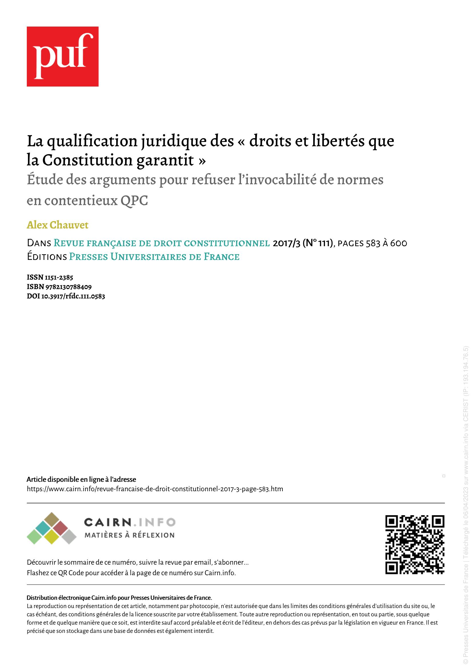 Page de Garde
