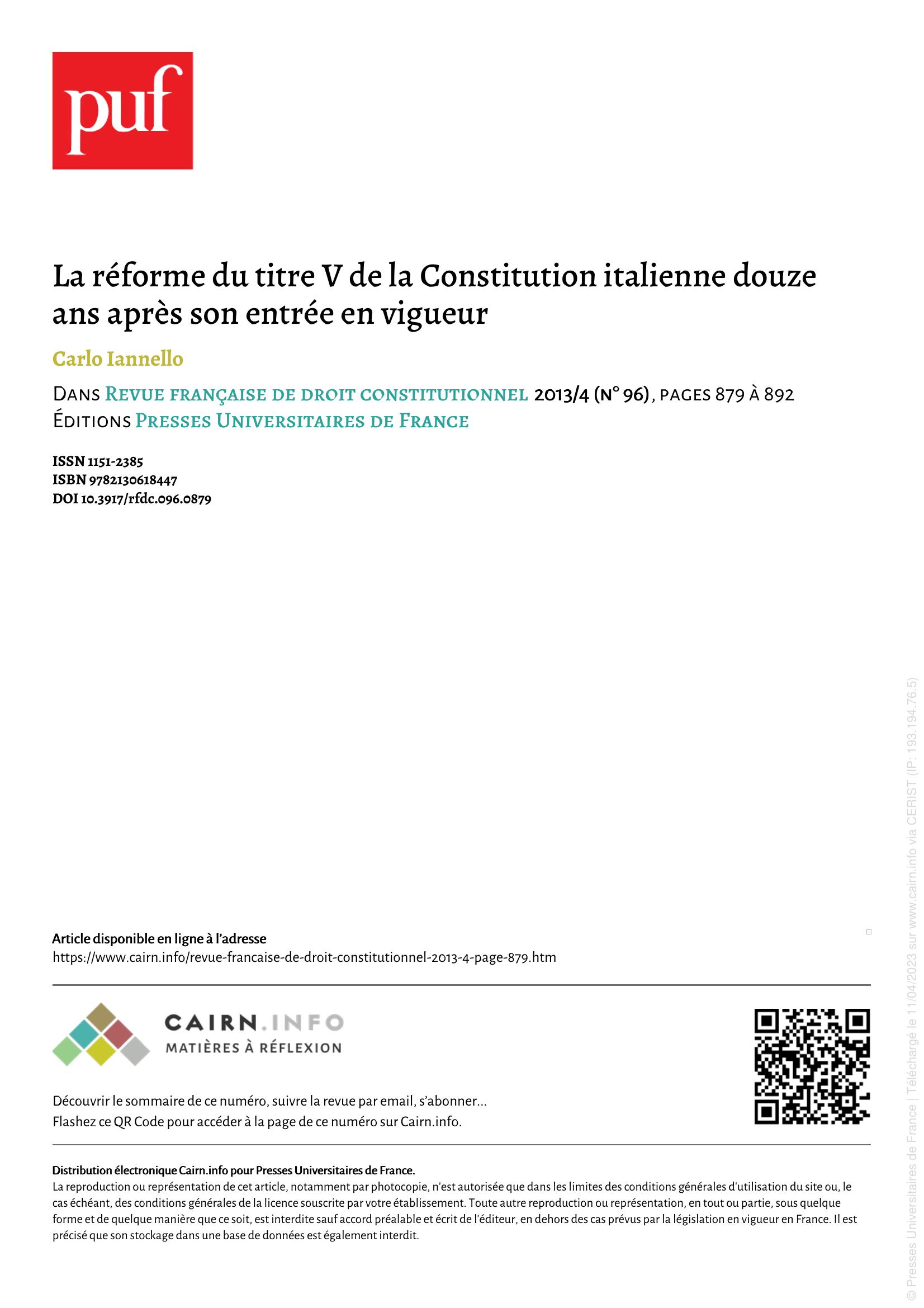 Page de Garde