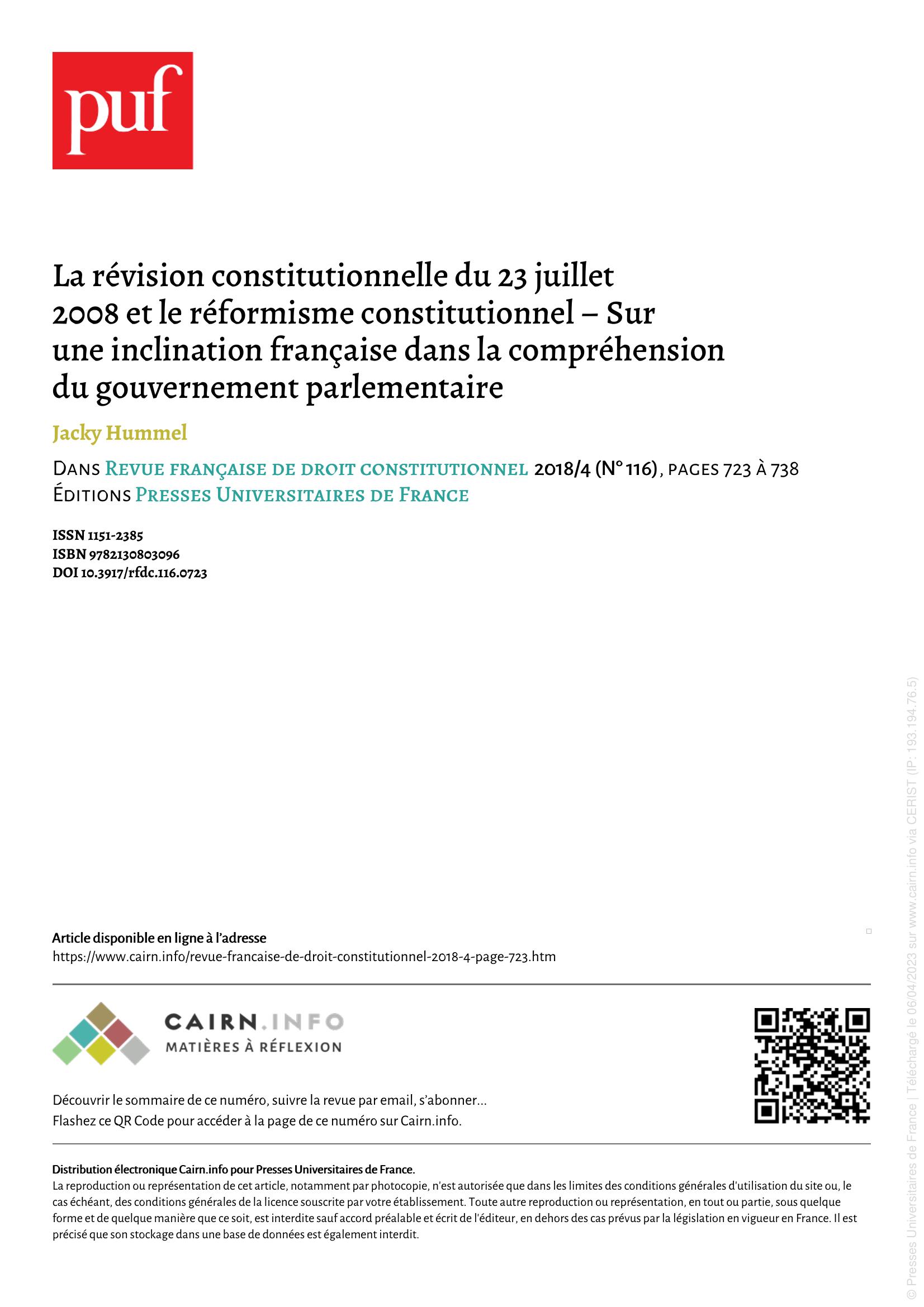 Page de Garde