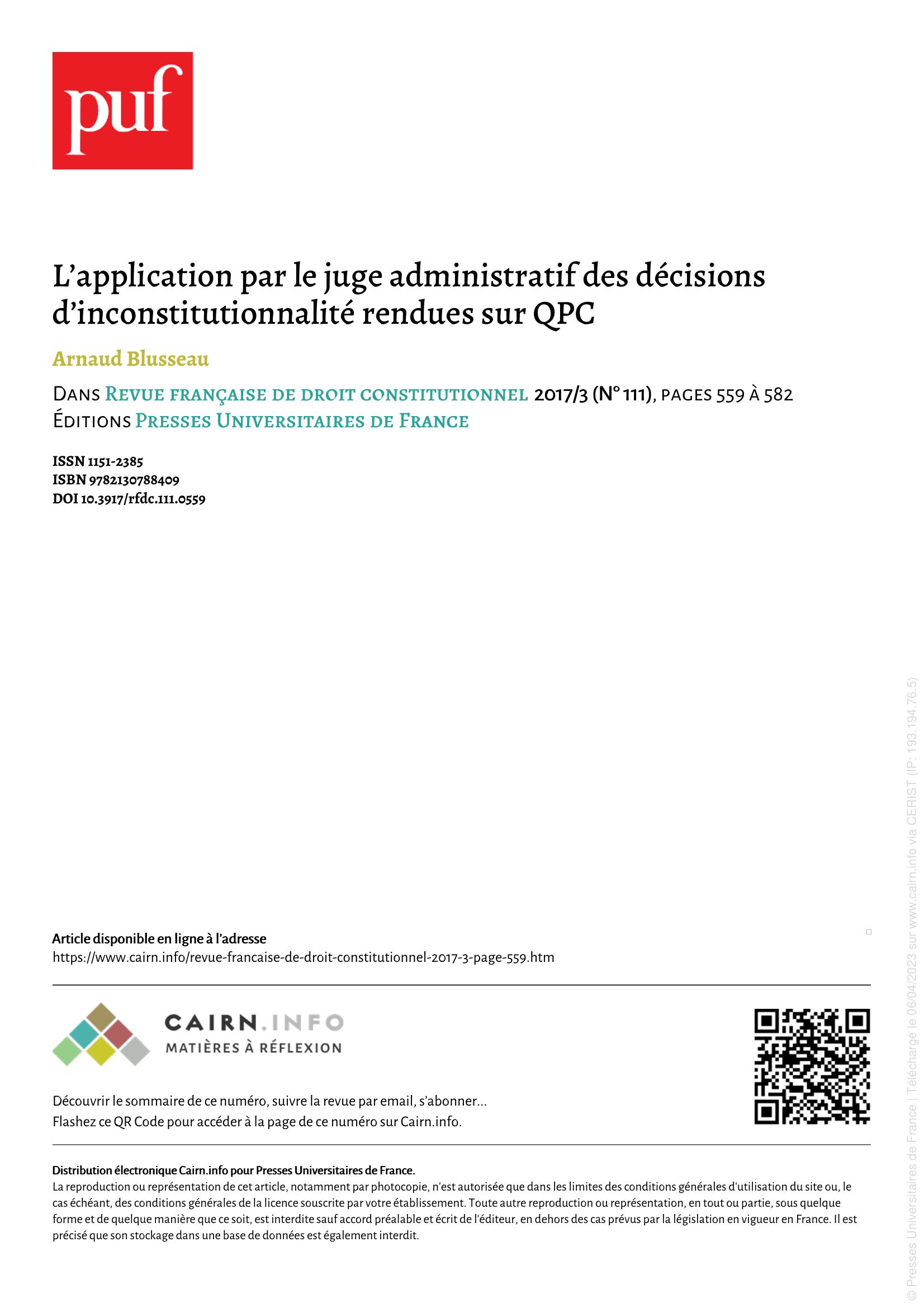 Page de Garde