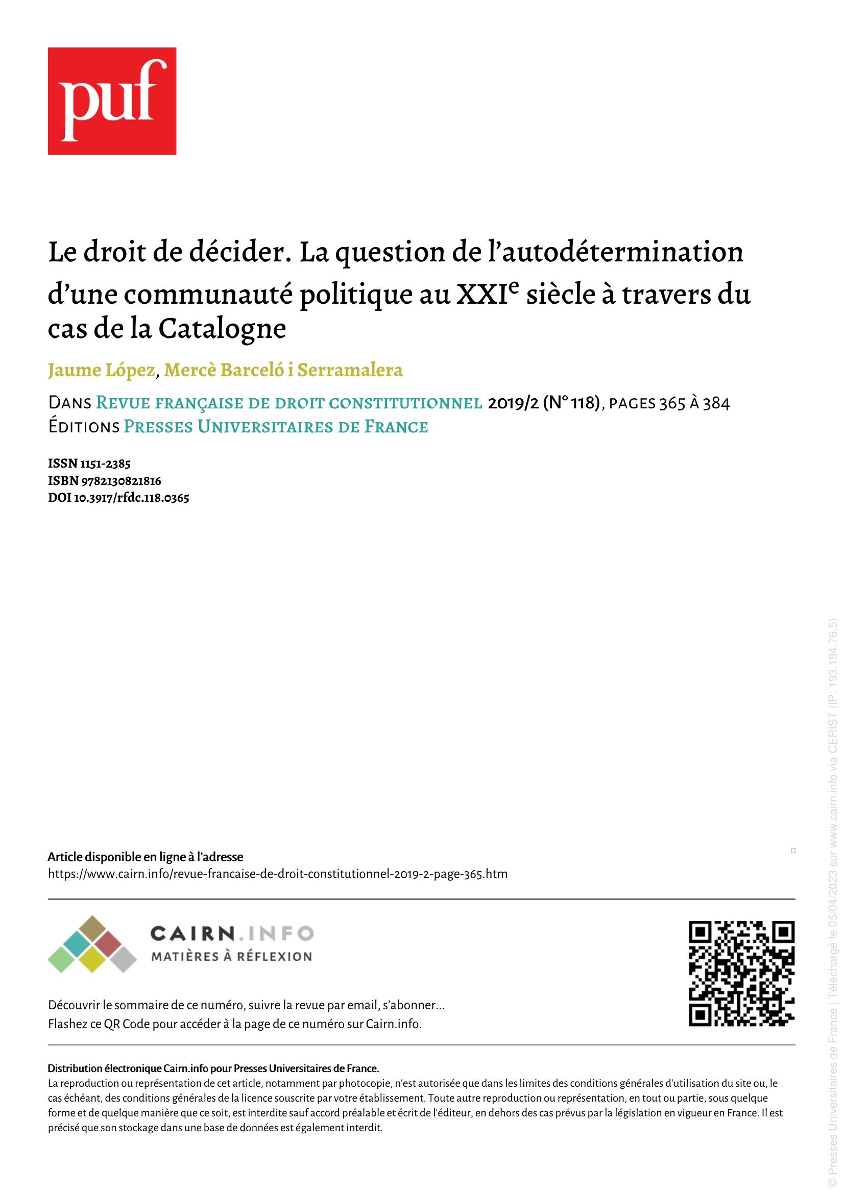 Page de Garde