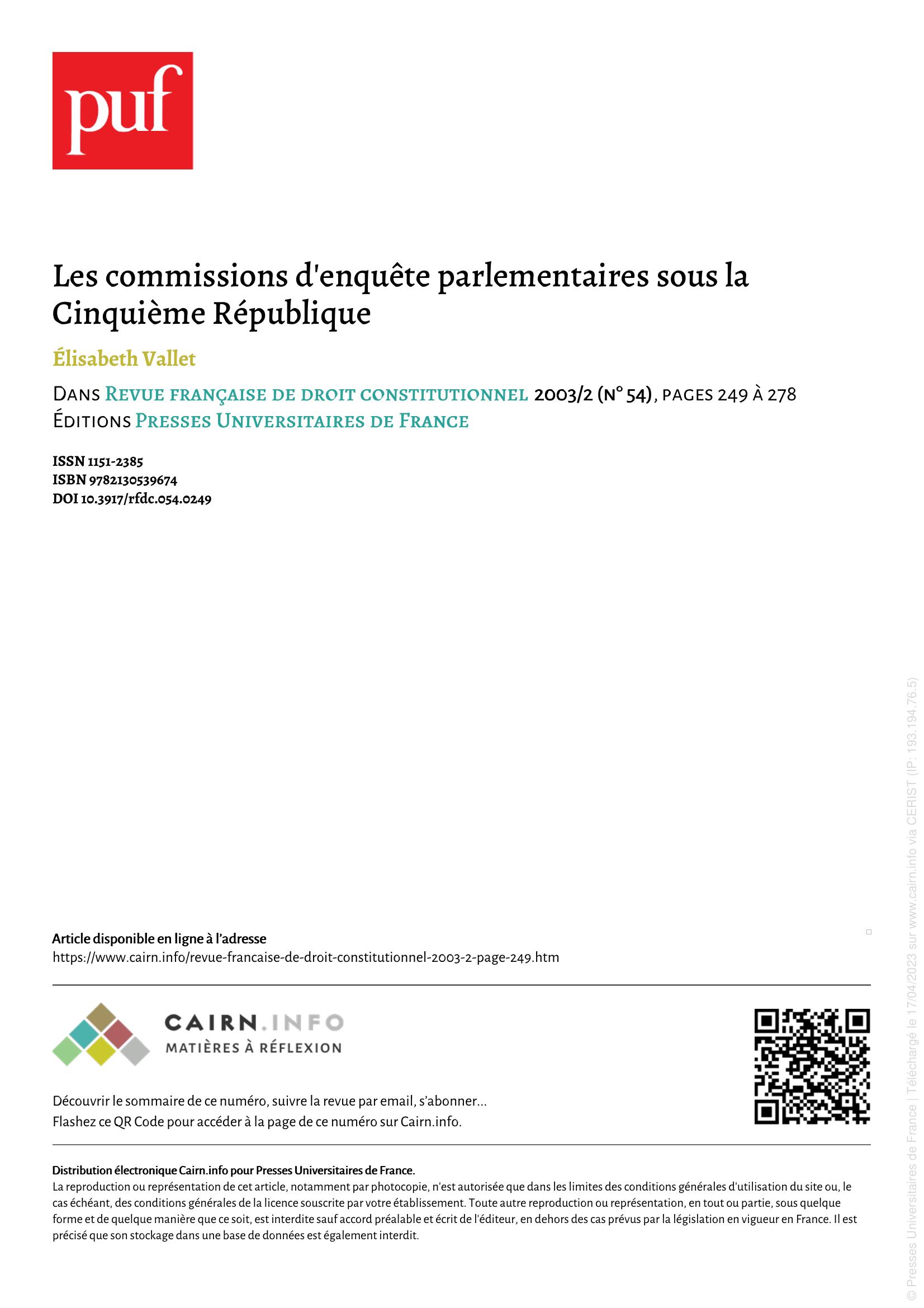 Page de Garde